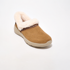Women’s Water-Repellent Suede Cozy Slip-Ons