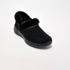 Women’s Water-Repellent Suede Cozy Slip-Ons